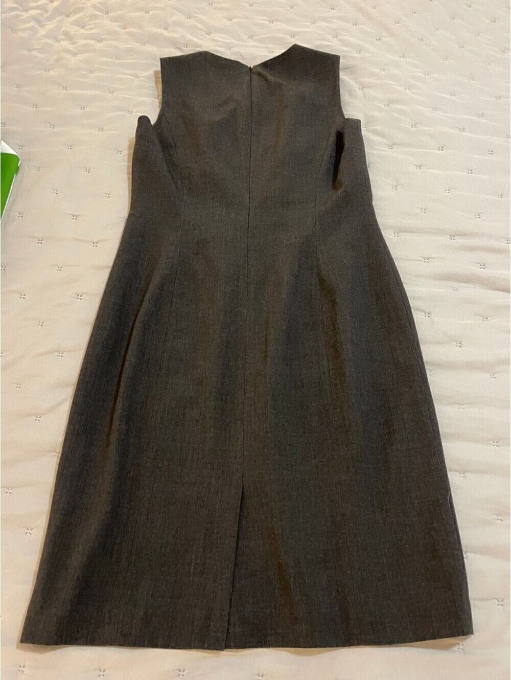 New Without Tags | Calvin Klein | Sz M | Gray Dress - Picture 3 of 8